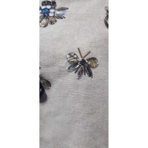 Banana Republic Jewel Embellished Cotton Linen Tank New Size XL Sold Out - Picture 4 of 16